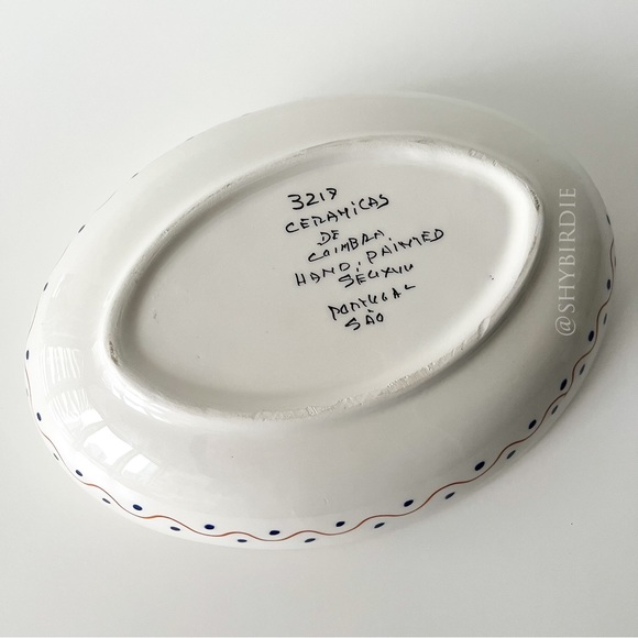 Genuine Portuguese Artisan Handcrafted Painted Bowl - Picture 3 of 14